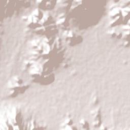 La Huerta Terrain Map