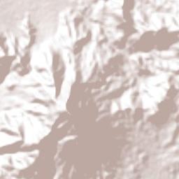 Piedra Pesada Terrain Map