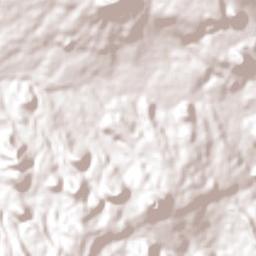 Angahuán Terrain Map