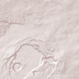 Volcano Terrain Map