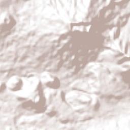 Santa Juana Terrain Map