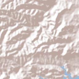 Sabana Iglesia Terrain Map