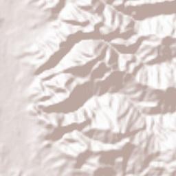 Pai Terrain Map