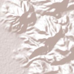 San Mateo Atarasquíllo Terrain Map