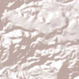 Benito Juárez Terrain Map
