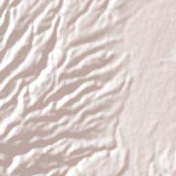 Colonia Cuauhtémoc Terrain Map