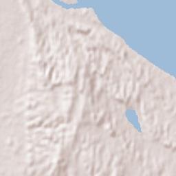 San Julián Terrain Map