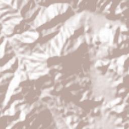 Amphoe Mae Taeng Terrain Map