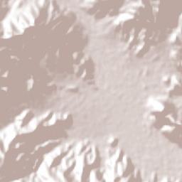 Pueblo Juárez (La Magdalena) Terrain Map