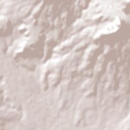 Santa Ana Amatlán Terrain Map