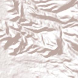 Paso Nacional Terrain Map