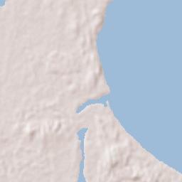 Boca del Rio Terrain Map