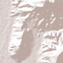 Caleras Terrain Map