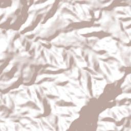 San Andrés de los Gama Terrain Map