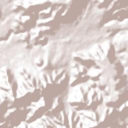 La Huacana Terrain Map