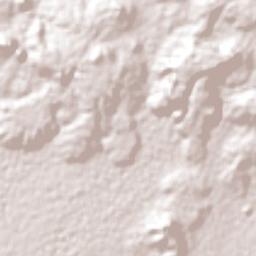 Santa María Techachalco Terrain Map