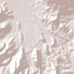 Piedra Blanca Terrain Map