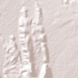Cocoyoc Terrain Map