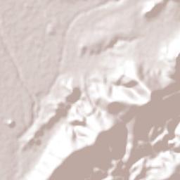 San Isidro Huilotepec Terrain Map