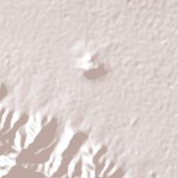 San Isidro Monterrosas Terrain Map