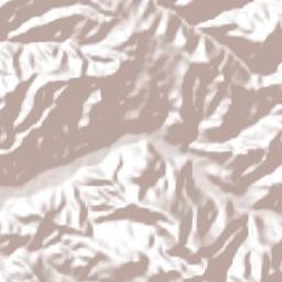 Padre Las Casas Terrain Map