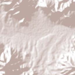 Cupuán del Río Terrain Map
