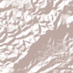 San Diego la Mesa Tochimiltzingo Terrain Map