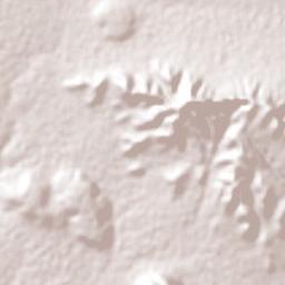 Santa Clara Huitziltepec Terrain Map