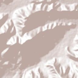 Tecamalucan Terrain Map