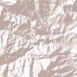 Amphoe Mae Chaem Terrain Map