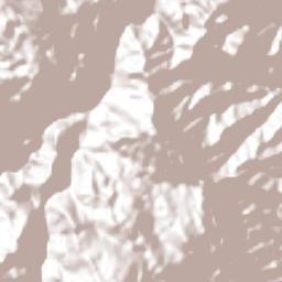 Los Reyes Terrain Map