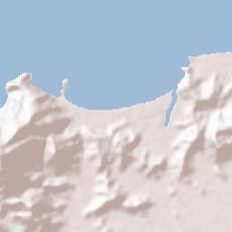 Claveria Terrain Map