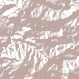 El Cacao Terrain Map