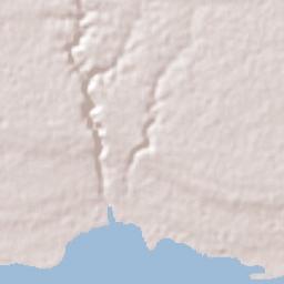 La Romana Terrain Map