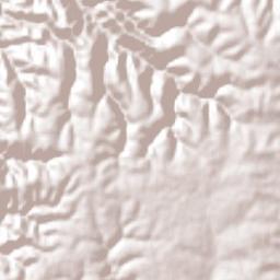 Ahuatempan Terrain Map