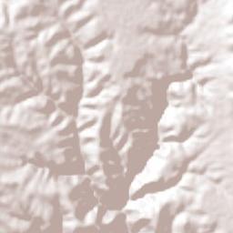 Huejonapan Terrain Map