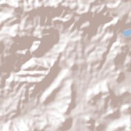 Los Pinos Terrain Map