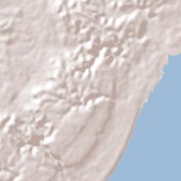 San Gregorio de Nigua Terrain Map