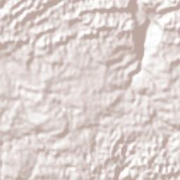 Quebrada Terrain Map