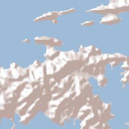 Coral Bay Terrain Map