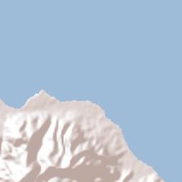 Buff Bay Terrain Map