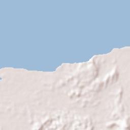 Santa Teresita Terrain Map