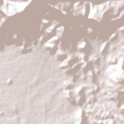 San Antonio de las Huertas Terrain Map