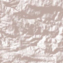 Part of Spaldings Terrain Map