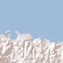 Port Antonio Terrain Map