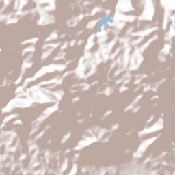 Santo Domingo Terrain Map