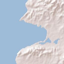 Boquerón Cabo Rojo Terrain Map