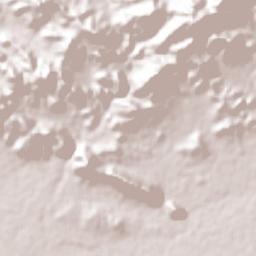 Las Ochenta Terrain Map