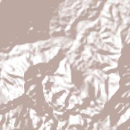 Santo Tomás Terrain Map