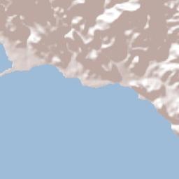 Eleven Miles Terrain Map